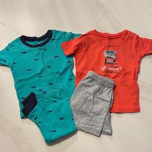 GUC Carters Pajama Sets - 12 Month
